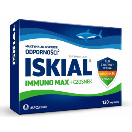 Iskial immuno MAX + Czosnek, 120 kapsułek Iskial immuno MAX + Czosnek, 120 kapsułek_2
