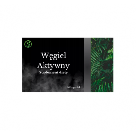 Węgiel Aktywny kapsułki - 20 kaps. Węgiel Aktywny kapsułki - 20 kaps._2