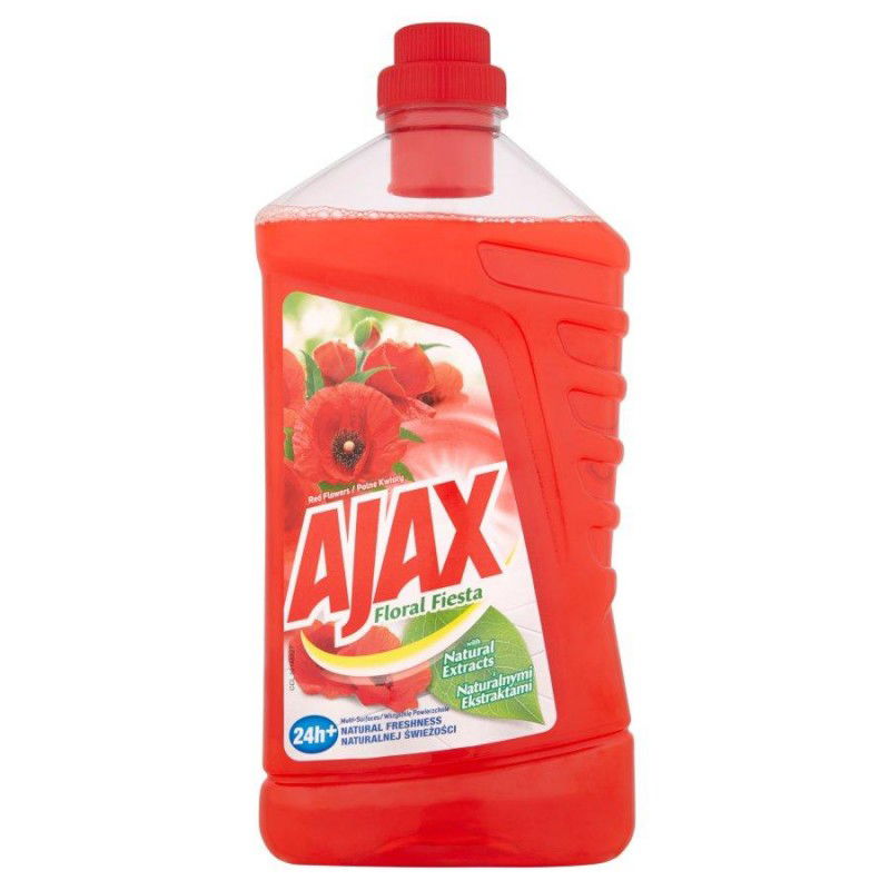AJAX płyn uniwersalny Red Flowers (Polne kwiaty) 1L AJAX płyn uniwersalny Red Flowers (Polne kwiaty) 1L