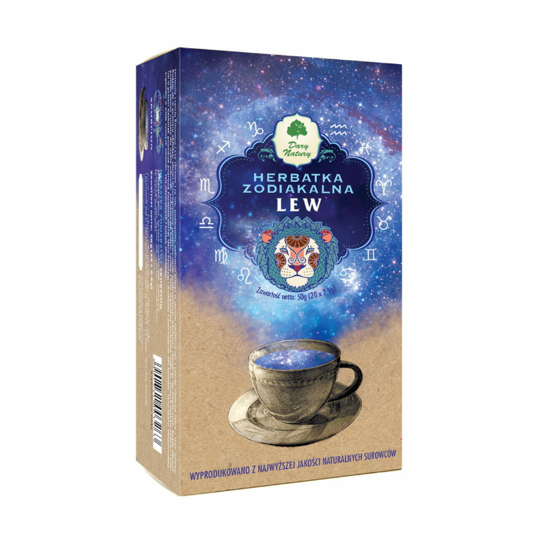 Dar Natury Herbatka Zodiakalna Lew 50 g Dar Natury Herbatka Zodiakalna Lew 50 g