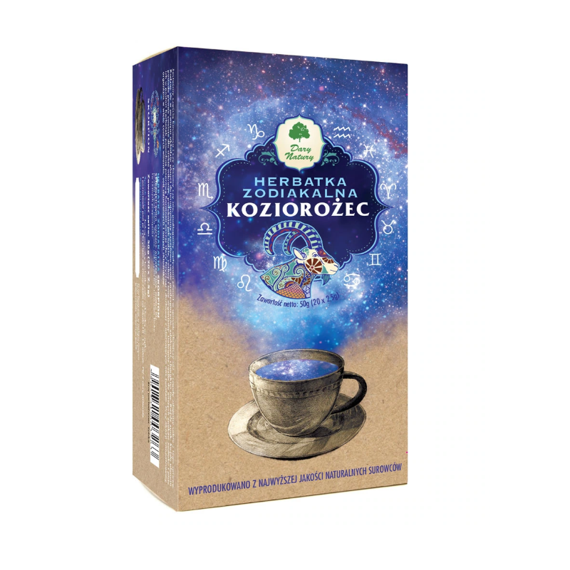Dary Natury Herbatka zodiakalna Koziorożec 50 g Dary Natury Herbatka zodiakalna Koziorożec 50 g