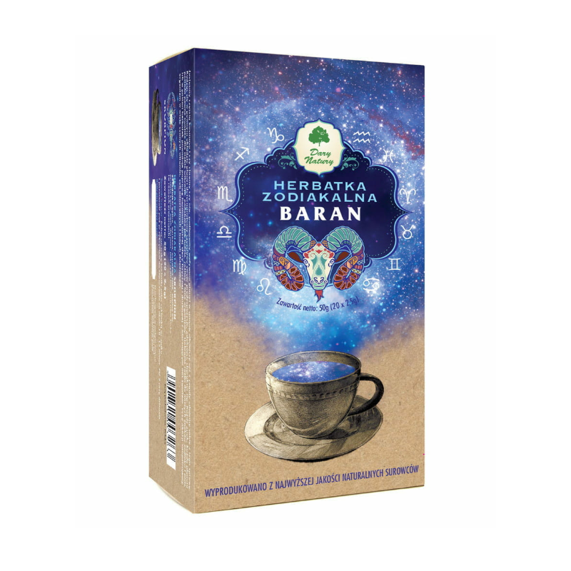 Dary Natury Herbata zodiakalna Baran 50 g Dary Natury Herbata zodiakalna Baran 50 g