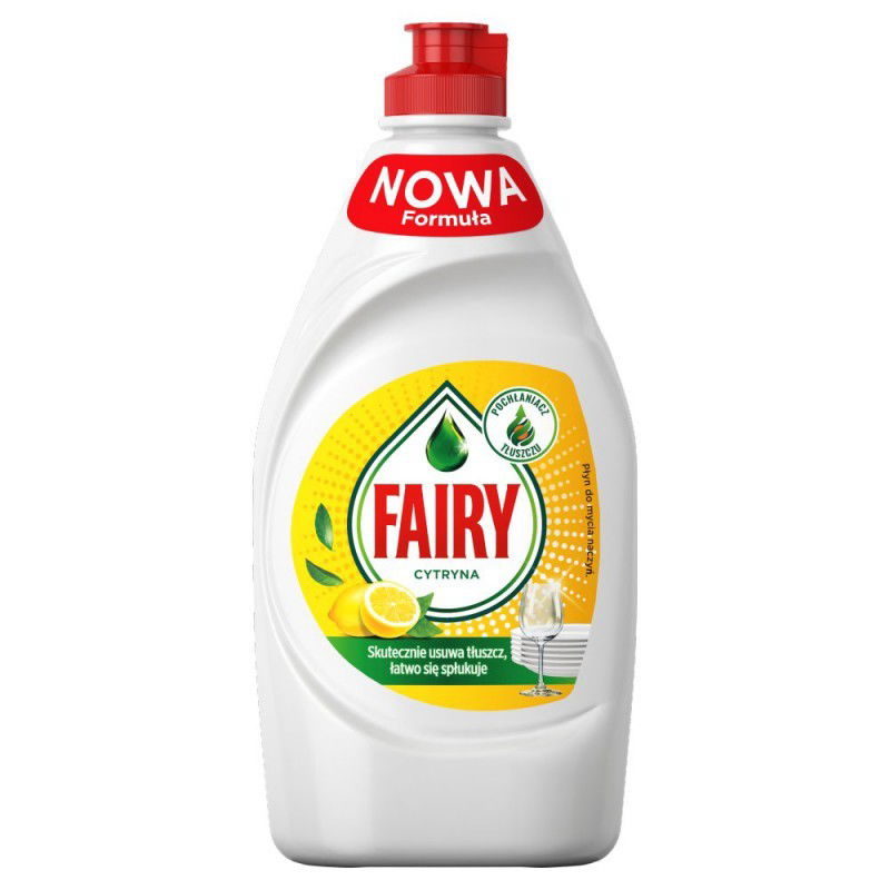 Fairy Płyn do Mycia Naczyń Cytrynowy 450ML
