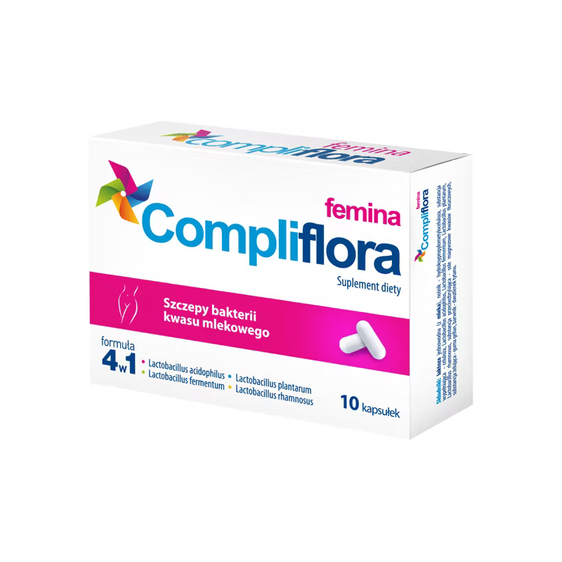 Compliflora Femina, 10 kapsułek Compliflora Femina, 10 kapsułek