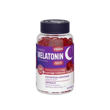 Melatonin Pamex Żelki 60 sztuk Melatonin Pamex Żelki 60 sztuk_2
