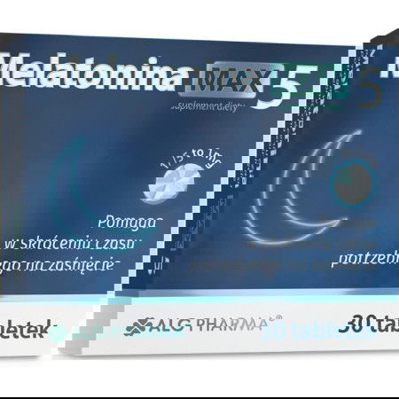 Alg Pharma Melatonina Max 5, 30 tabl. Alg Pharma Melatonina Max 5, 30 tabl._2