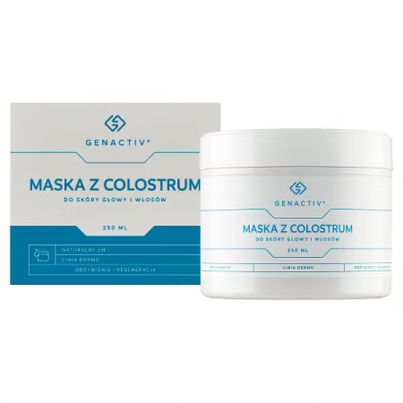 Genactiv, Maska do włosów z Colostrum, 250 ml_2