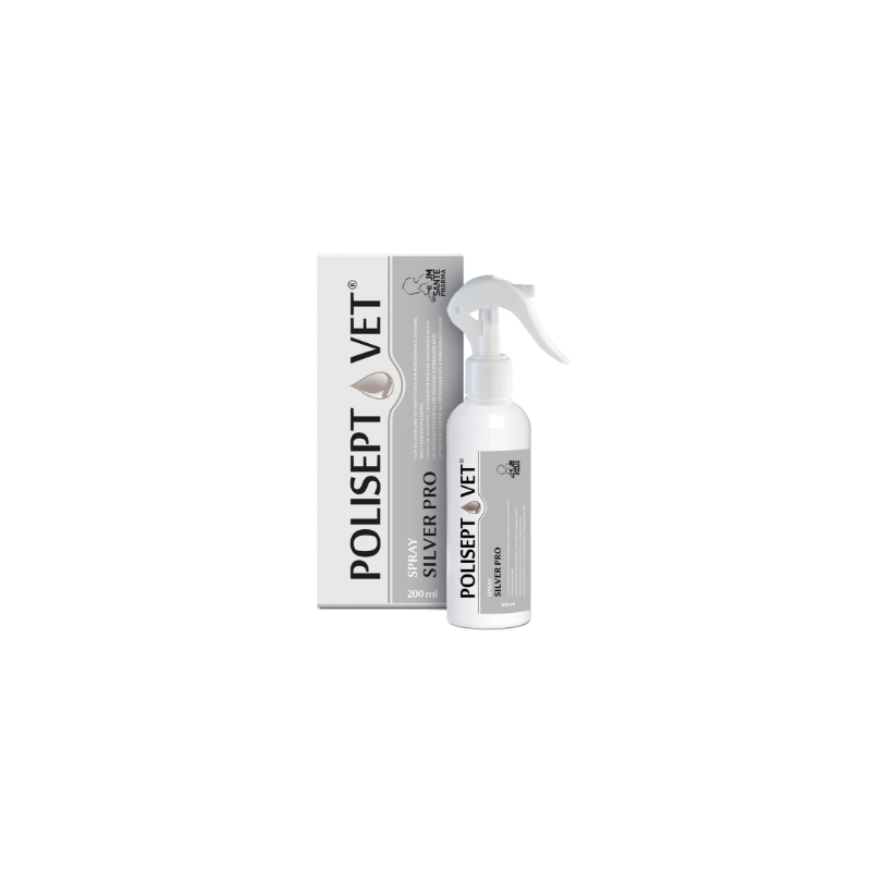 Jm Sante Polisept Vet Spray Silver pro 200ml Jm Sante Polisept Vet Spray Silver pro 200ml