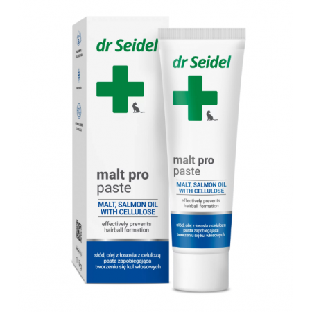 Dr Seidel Malt Pro pasta odkłaczająca dla kotów 115g Dr Seidel Malt Pro pasta odkłaczająca dla kotów 115g_2