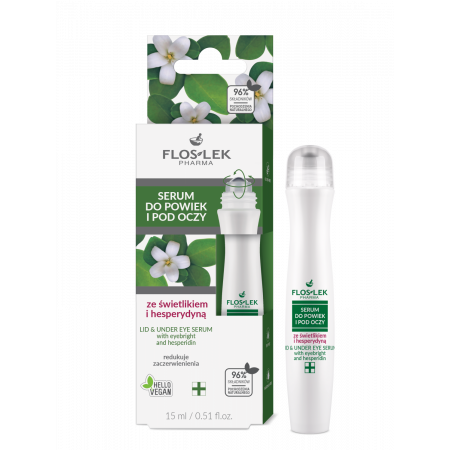 Serum do powiek i pod oczy ze świetlikiem i hesperydyną 15 ml - Floslek_2