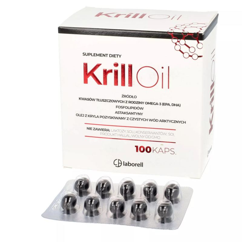 Laborell Krill Oil, 100 kapsułek Laborell Krill Oil, 100 kapsułek