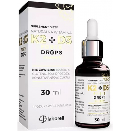 LABORELL Naturalna Witamina K2+D3 Forte Drops 30ml LABORELL Naturalna Witamina K2+D3 Forte Drops 30ml_2