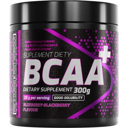 BCAA+ jagoda jeżyna 300g BCAA+ jagoda jeżyna 300g_2