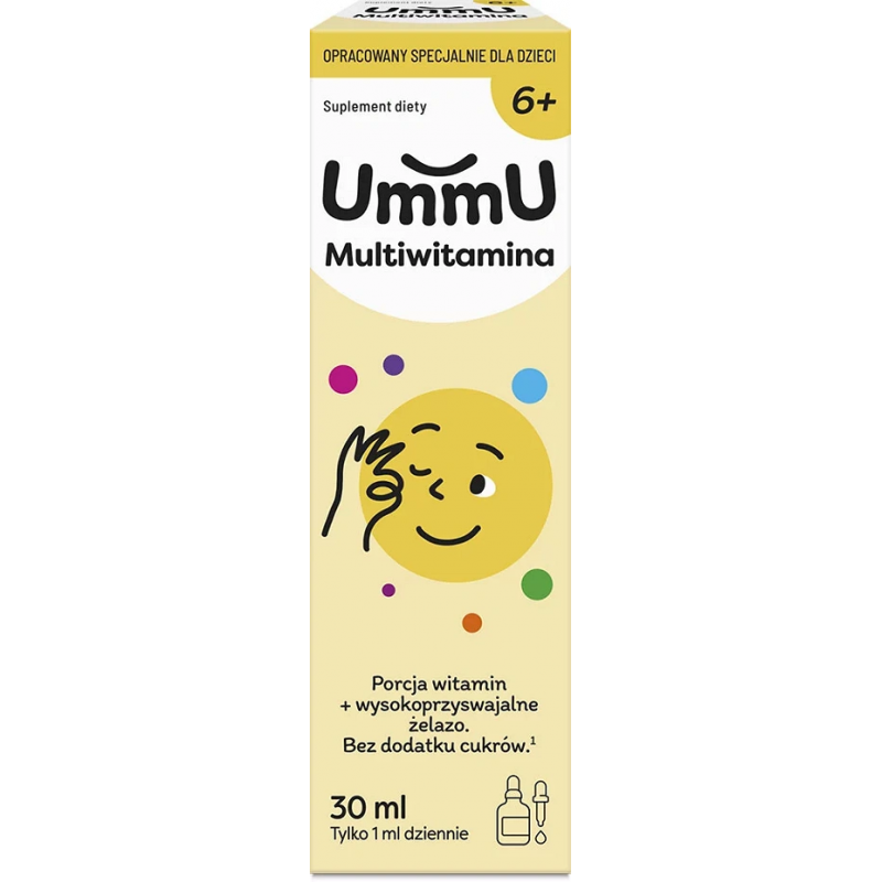 Ummu Multiwitamina 6+ krople, 30 ml