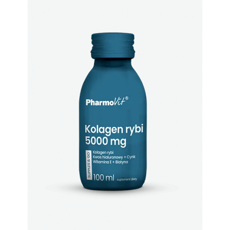 PHARMOVIT Kolagen rybi 5000 mg supples & go płyn - 100 ml PHARMOVIT Kolagen rybi 5000 mg supples & go płyn - 100 ml_2