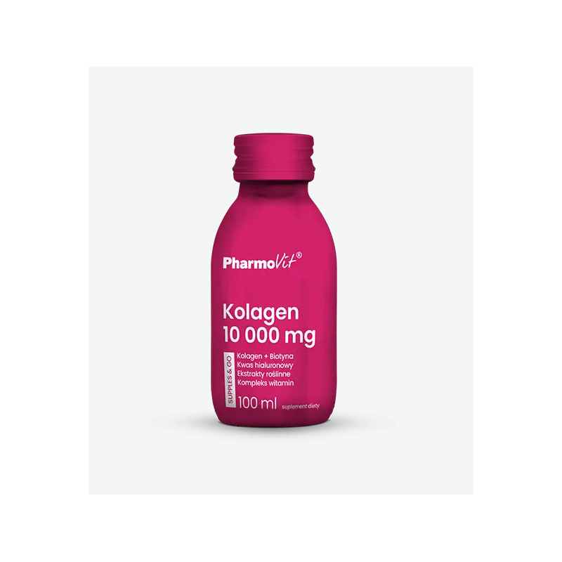 PHARMOVIT Kolagen 10 000 mg supples & go płyn - 100 ml PHARMOVIT Kolagen 10 000 mg supples & go płyn - 100 ml