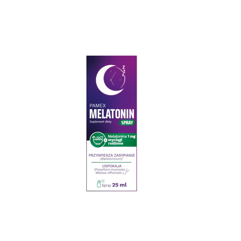 Melatonin Spray Pamex spray - 25 ml Melatonin Spray Pamex spray - 25 ml