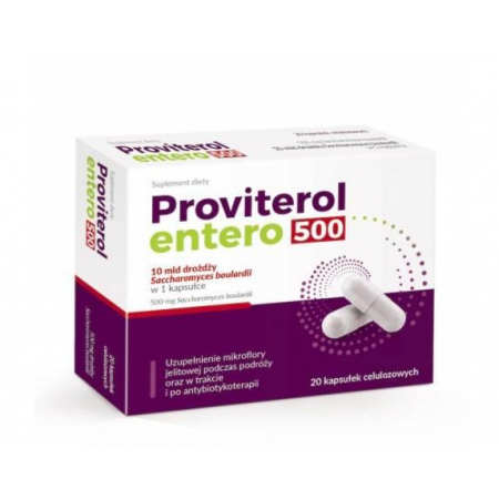 Proviterol Entero 500 kapsułki - 20 kaps.