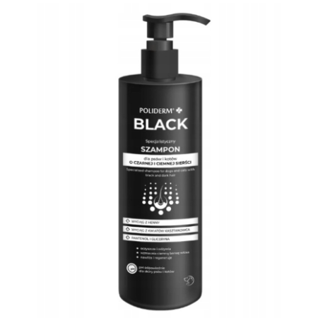 Poliderm szampon BLACK 250ml