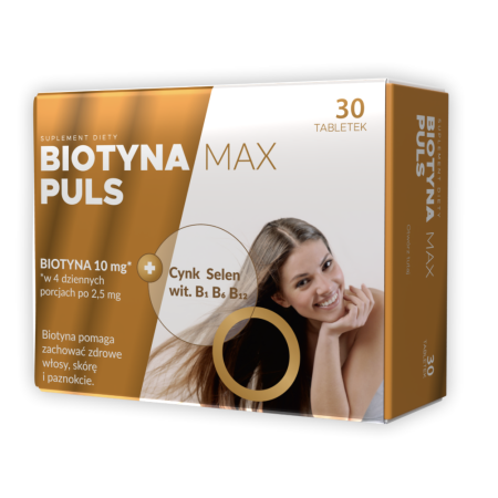 Biotyna Max Puls, tabletki, 30 szt.