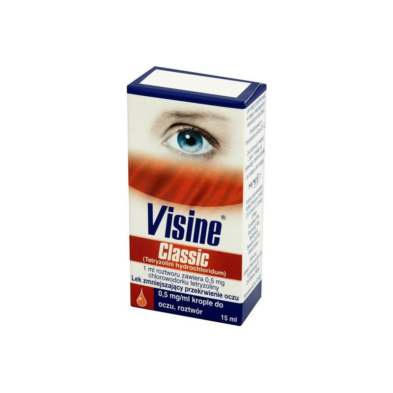 Visine Classic 05 Mgml Krople Do Oczu 15 Ml Apteka Internetowa Puls 8466