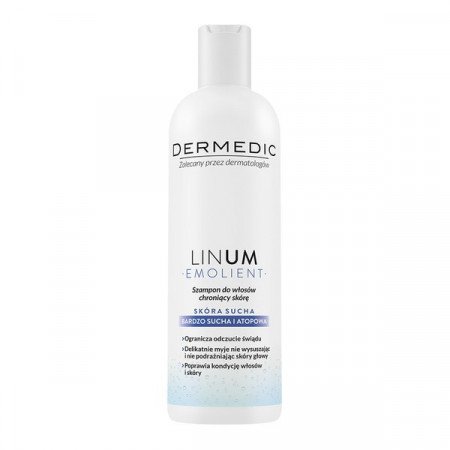 Dermedic Emolient Linum szampon do włosów na atopowe zapalenie