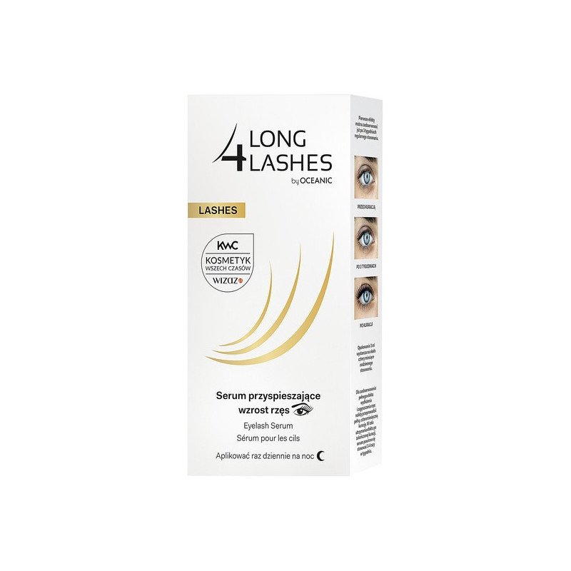 Long 4 Lashes serum przyspieszające wzrost rzęs 3 ml