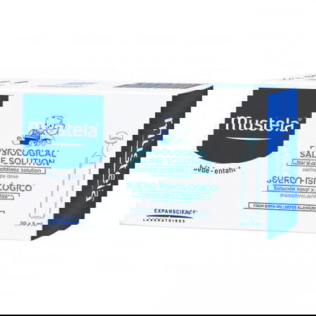 MUSTELA sól fizjologiczna 20 ampułek po 5ml
