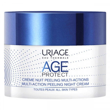 URIAGE Age Protect, krem peelingujący Multi-Action, na noc, 50ml