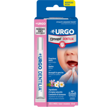 Urgo Dentilia, żel do stosowania na dziąsła dla dzieci, 10 ml