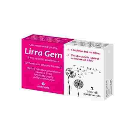 Lirra Gem, 5 mg, 7 tabletek